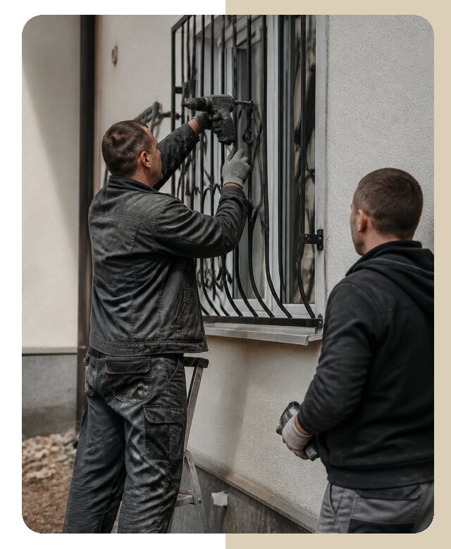 Установка наружных решеток в Медногорске от 4984 р. | ДвериЛегко-Мдн